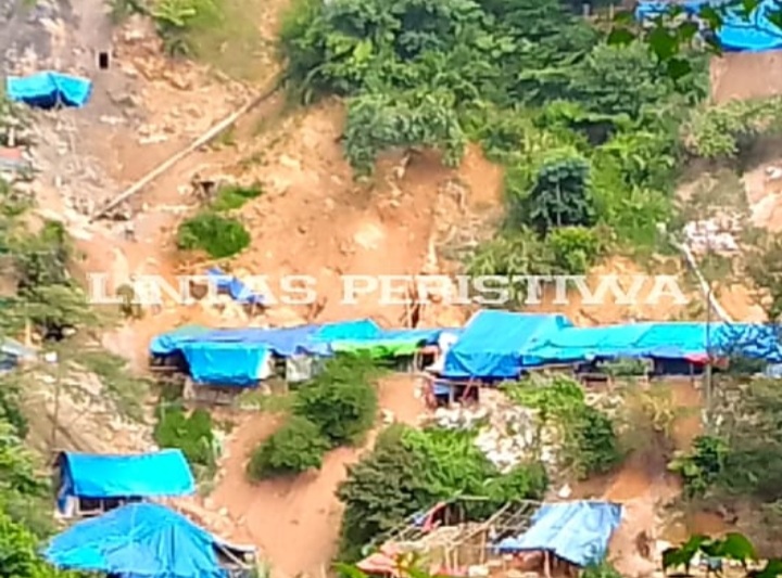 Tambang Emas Ilegal di Gunung Subang Terus Berjalan, Oknum Penambang Tidak Takut di Hukum