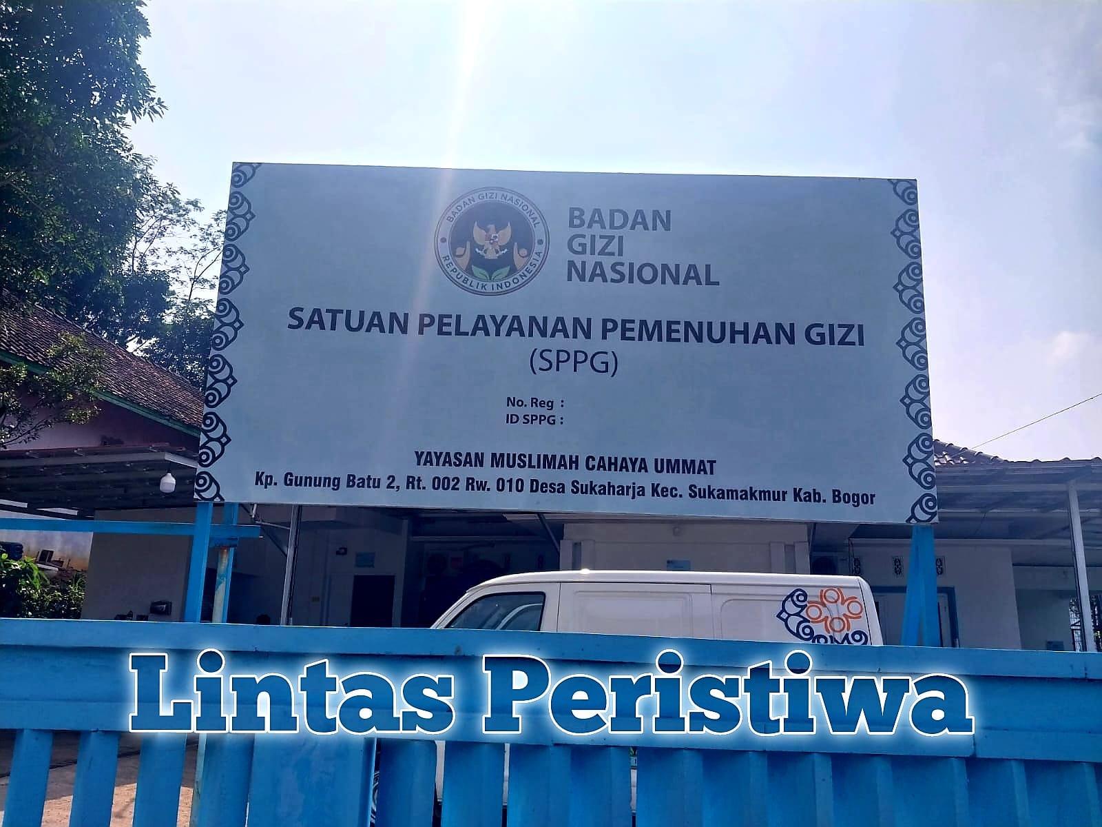 SPPG Sukaharja DidugaTidak Layak sajikan Menu Dapur MBG , Untuk Sekolah Dan Posyandu  Serta Pembuangan Sampah Diduga Cemari Lingkungan