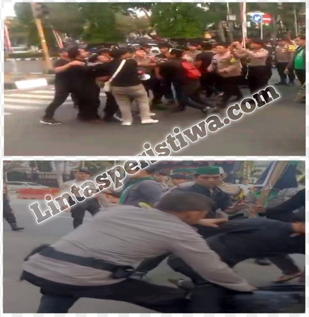 HMI Cabang  Bogor  Kecam Represiftas  Aparat Dalam  Pengamanan Aksi Di Pemkab Bogor